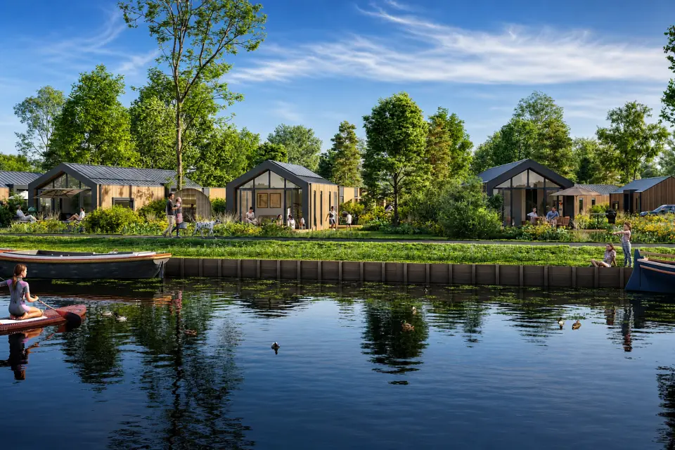 4-persoons Havenlodge - De Groningse Meren