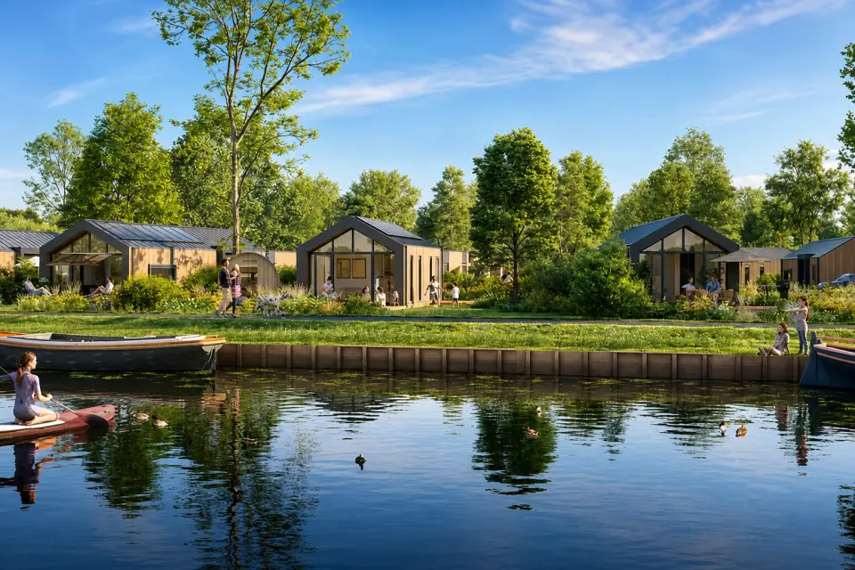6-persoons Havenlodge - De Groningse Meren