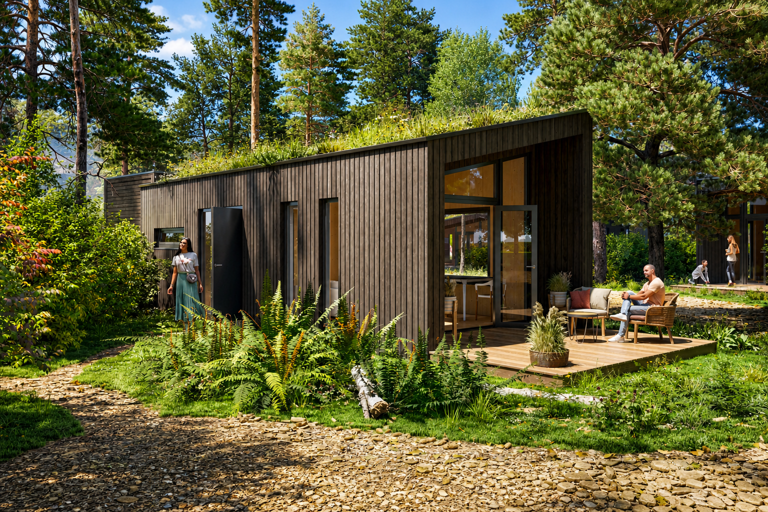 Eco Lodge 2 persoons — De Bergvennen