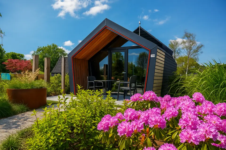 Tiny House Havenzicht - De Wiedense Meren