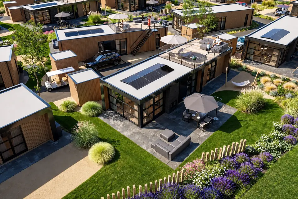 Villa Meerzicht 4-persoons excl. kavel - Beach Resort Soal
